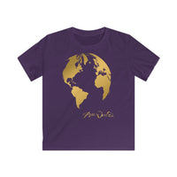 ALL WORLD OFFICIAL Kids Softstyle Tee (GOLD MEDAL EDITION)