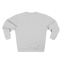 ALL WORLD LONGITUDE LATITUDE Unisex Premium Crewneck Sweatshirt