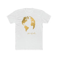 ALL WORLD Men's Cotton Crew Tee (GOLD MEDAL EDITION)