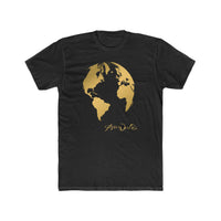 ALL WORLD Men's Cotton Crew Tee (GOLD MEDAL EDITION)