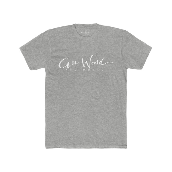 ALL WORLD CLASSIC Men's Cotton Crew Tee