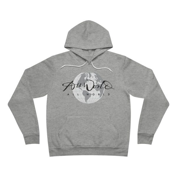 ALL WORLD Longitude Latitude Fleece Pullover Hoodie