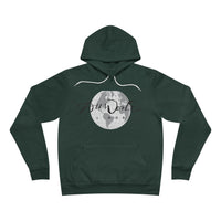 ALL WORLD Longitude Latitude Fleece Pullover Hoodie