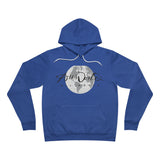 ALL WORLD Longitude Latitude Fleece Pullover Hoodie