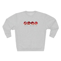 ALL WORLD 4 CORNERS Premium Crewneck Sweatshirt