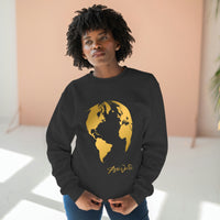 ALL WORLD Premium Crewneck Sweatshirt (GOLD MEDAL EDITION)