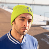 ALL WORLD LATITUDE LONGITUDE Knit Beanie