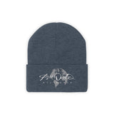 ALL WORLD LATITUDE LONGITUDE Knit Beanie