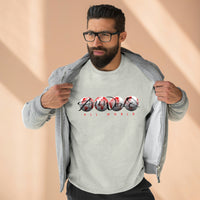 ALL WORLD 4 CORNERS Unisex Premium Crewneck Sweatshirt