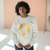 ALL WORLD Premium Crewneck Sweatshirt (GOLD MEDAL EDITION)