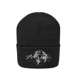 ALL WORLD LATITUDE LONGITUDE Knit Beanie