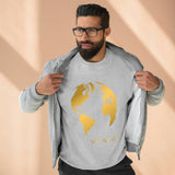 ALL WORLD Premium Crewneck Sweatshirt (GOLD MEDAL EDITION)